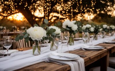 Decoration de Mariage : créer une ambiance bohème et écologique pour votre réception